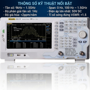 Máy phân tích phổ RIGOL DSA815